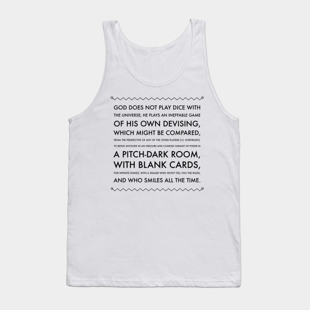 An Ineffable Game Tank Top by cipollakate